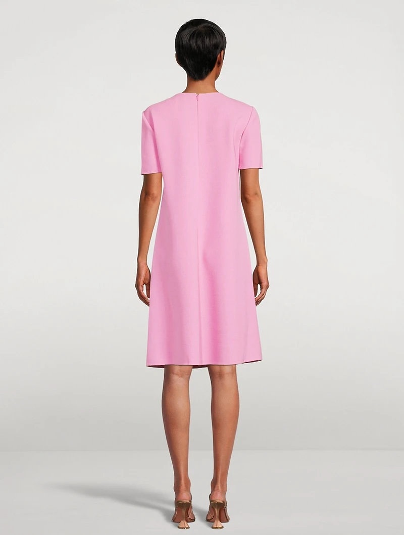 Floral Embroidered Shift Dress