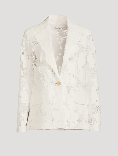 Magnolia Guipure Lace Blazer