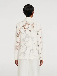 Magnolia Guipure Lace Blazer