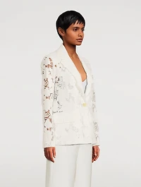 Magnolia Guipure Lace Blazer