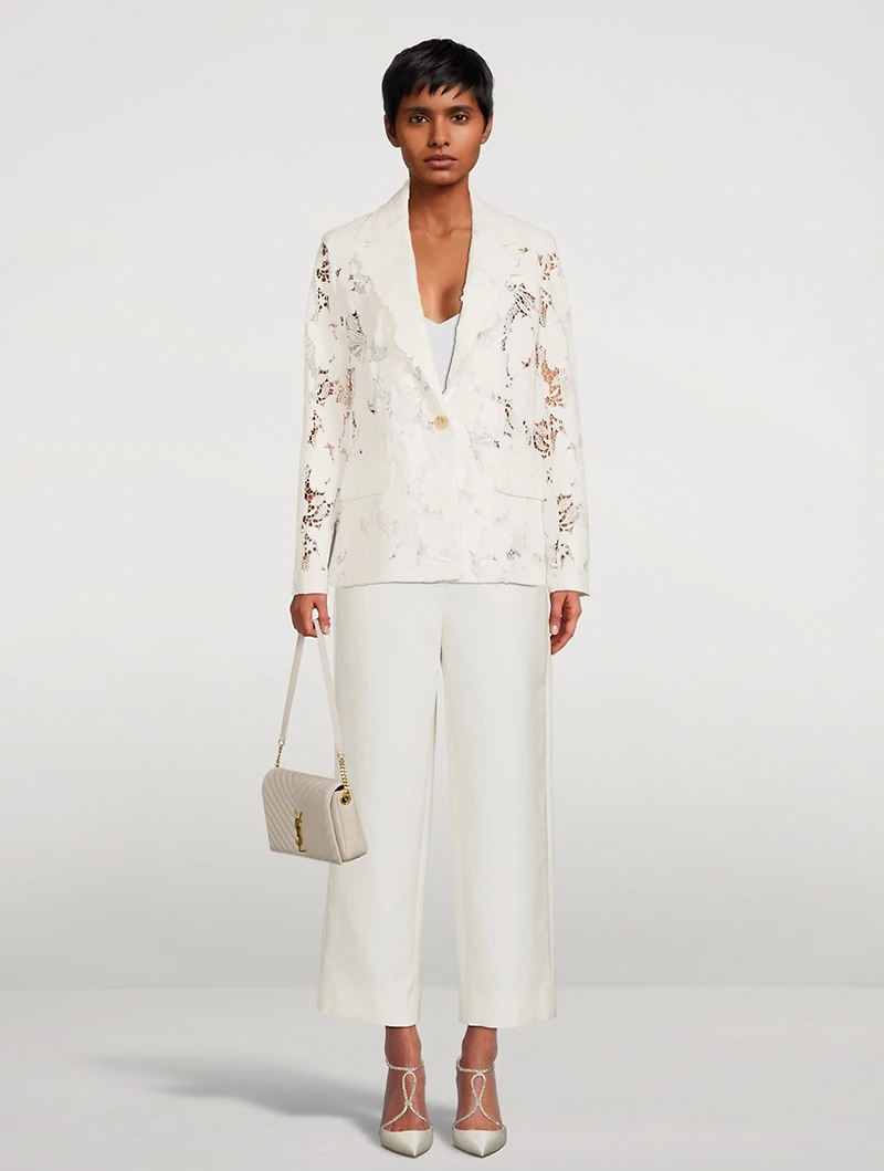 Magnolia Guipure Lace Blazer