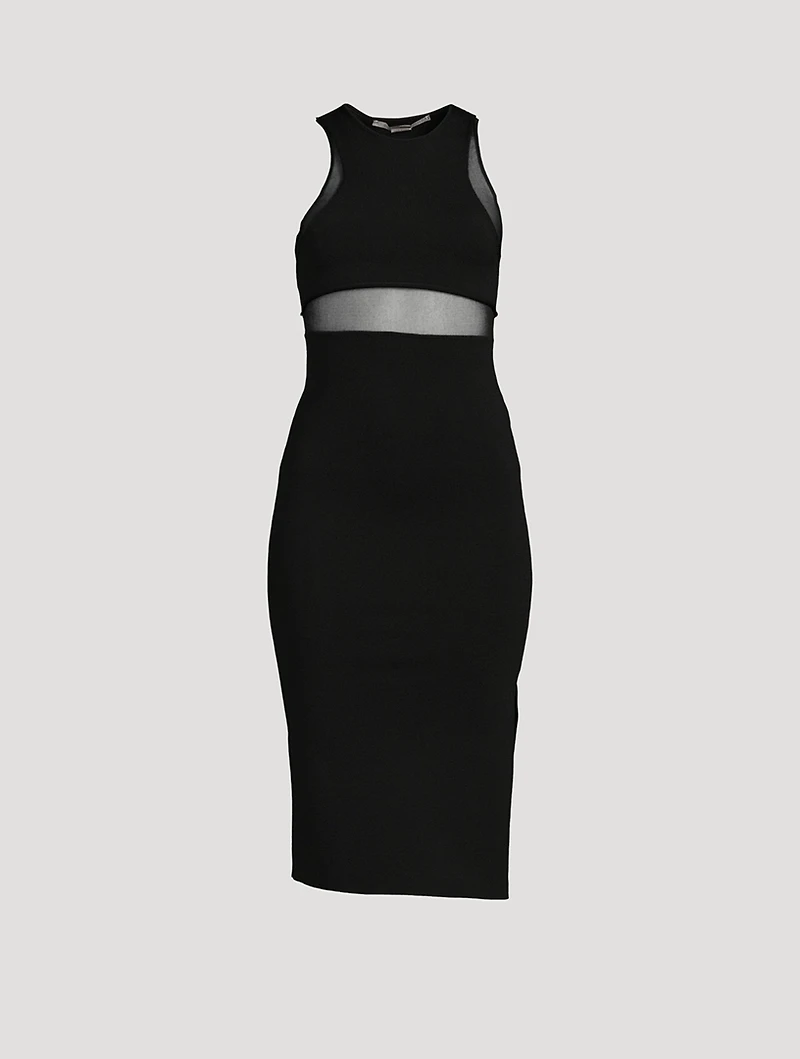 Mesh Midi Dress