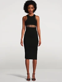 Mesh Midi Dress