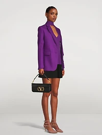 Silk Faille Blazer