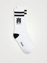 Ribbed M.A. Socks