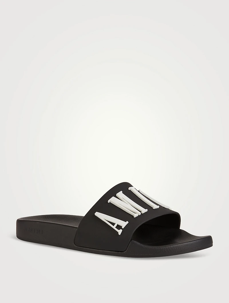 Logo Pool Slide Sandals