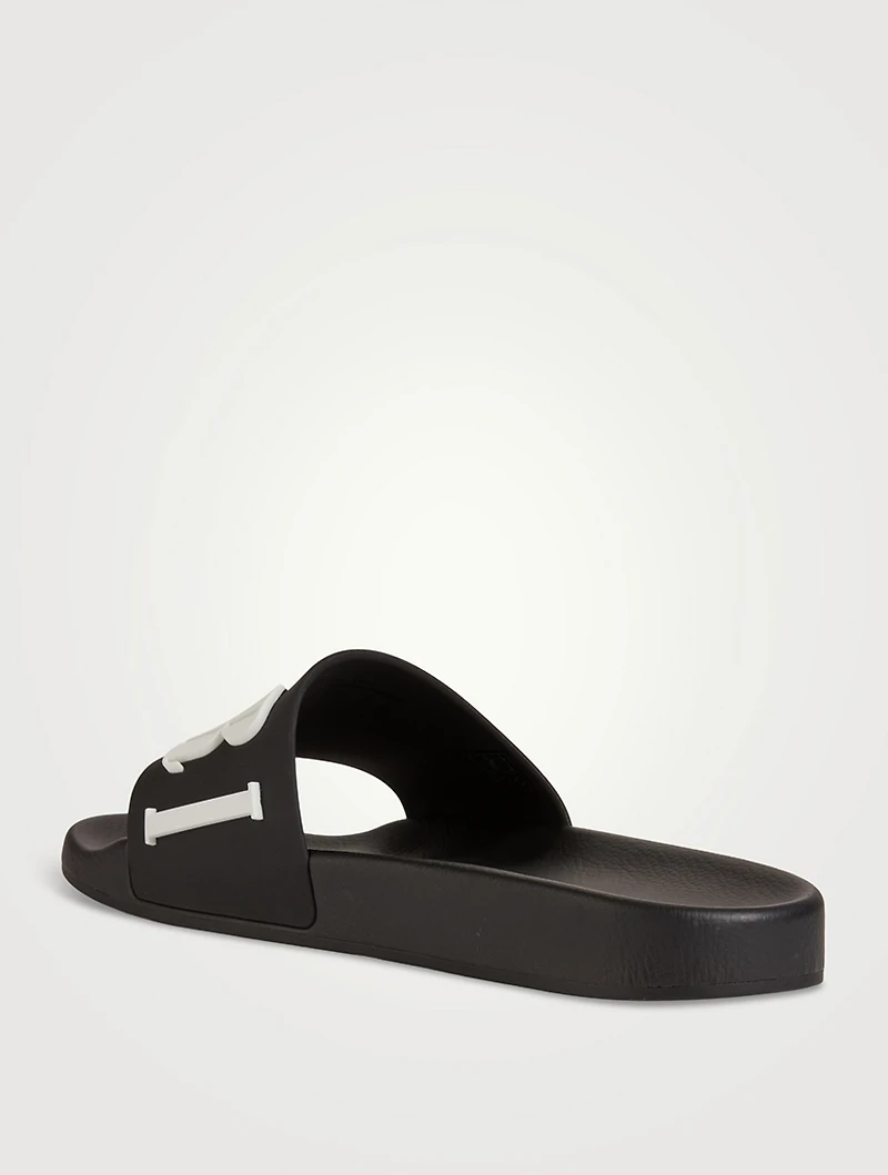 Logo Pool Slide Sandals