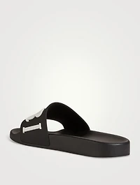 Logo Pool Slide Sandals