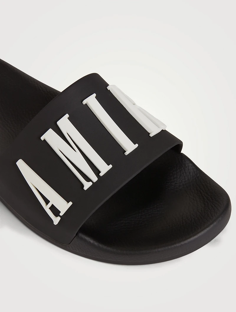 Logo Pool Slide Sandals