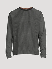 Ribbed Long-Sleeve T-Shirt