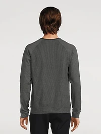 Ribbed Long-Sleeve T-Shirt