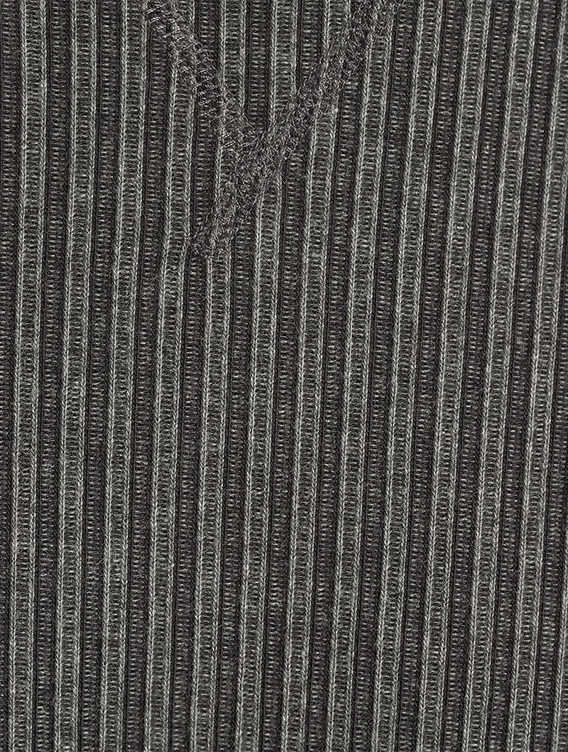 Ribbed Long-Sleeve T-Shirt
