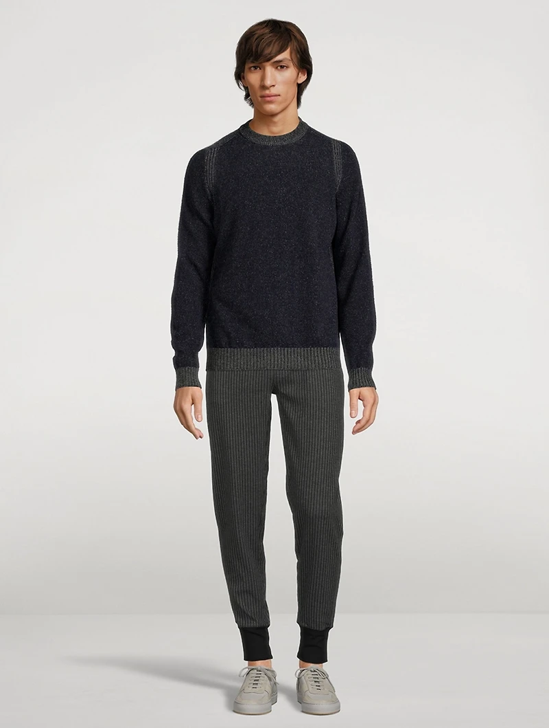 Ribbed Knit Lounge Pants