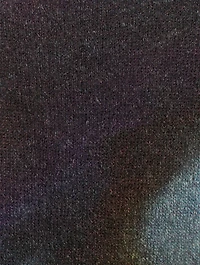Wool And Mohair Sweater Ink Spill Print