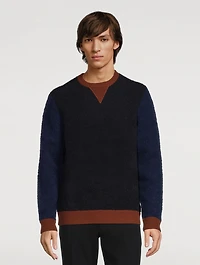 Boucle Wool-Blend Sweater