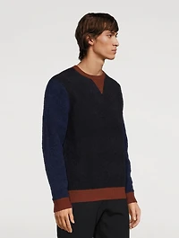 Boucle Wool-Blend Sweater