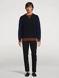 Boucle Wool-Blend Sweater