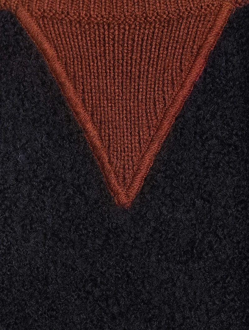 Boucle Wool-Blend Sweater