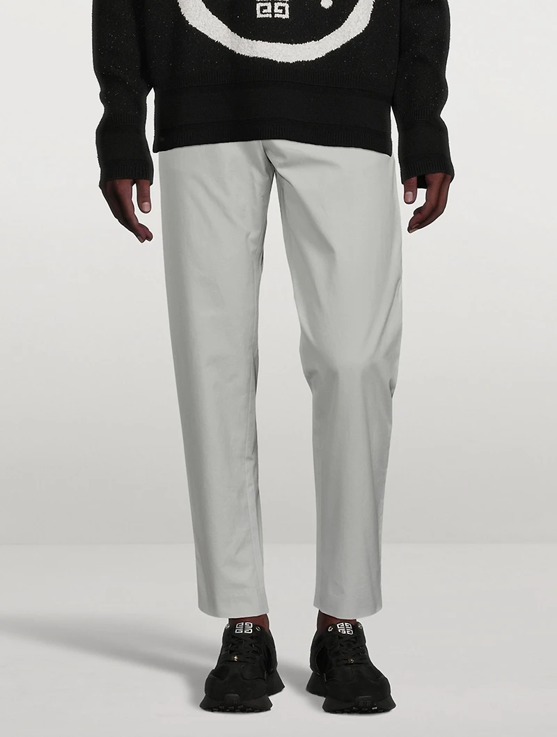 Cotton Tapered-Fit Chino Pants