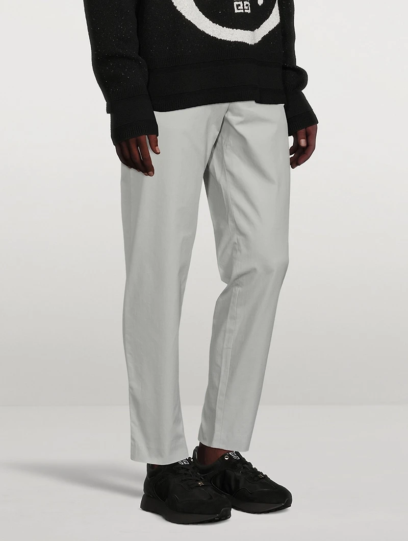Cotton Tapered-Fit Chino Pants