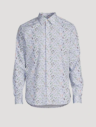 Cotton Shirt Floral Print