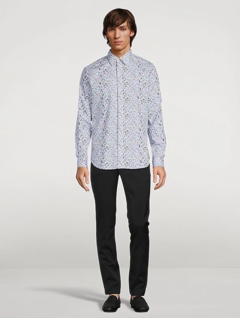 Cotton Shirt Floral Print