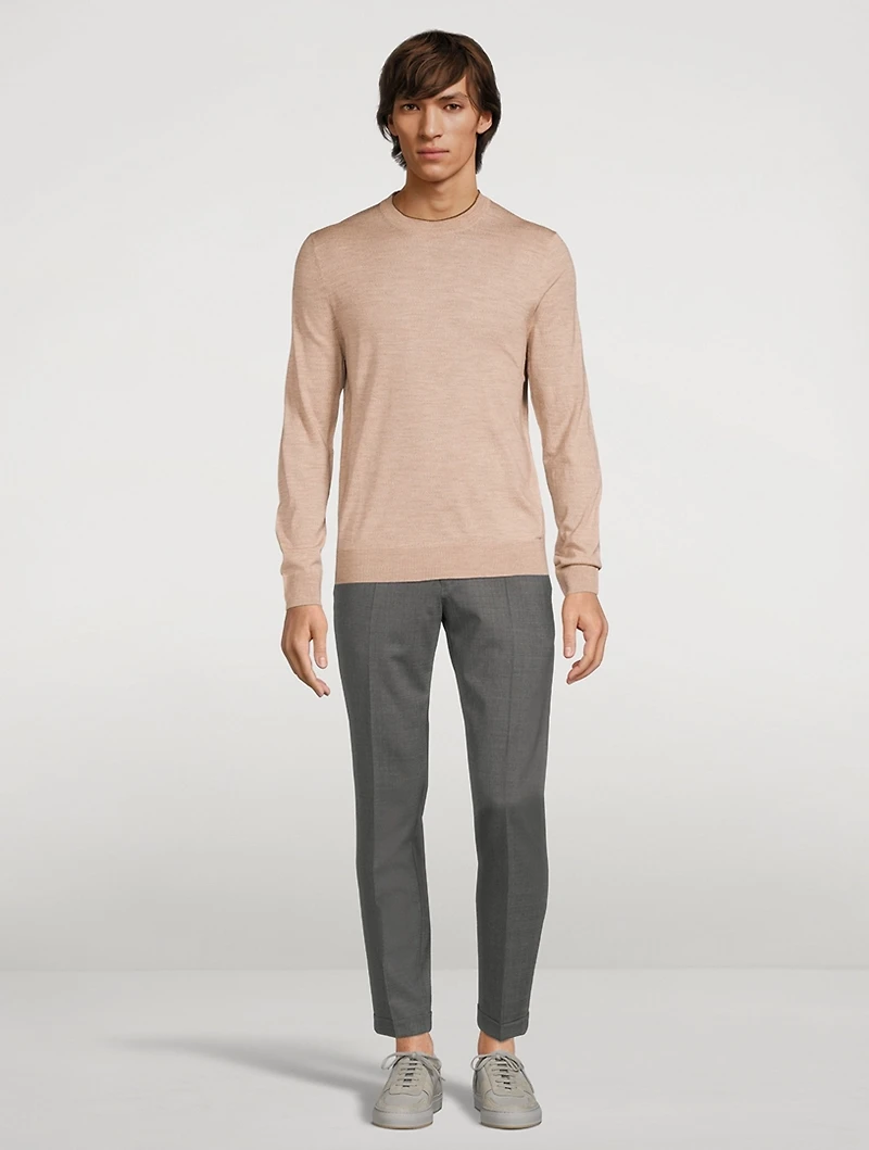 Wool Crewneck Sweater