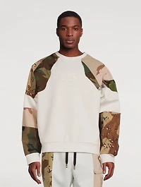 Patchwork Sweatshirt With DG Logo