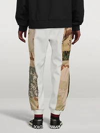 Jogger Pants With Camo Trim