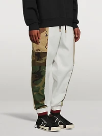Jogger Pants With Camo Trim