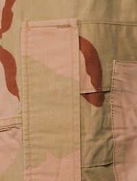 Jogger Pants With Camo Trim