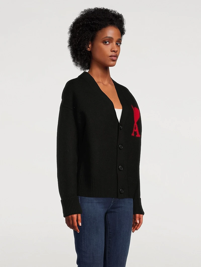 Ami De Cœur Wool Cardigan