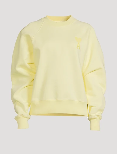 Tonal Ami De Cœur Cotton Sweatshirt