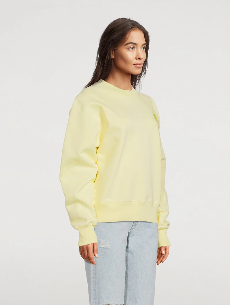Tonal Ami De Cœur Cotton Sweatshirt