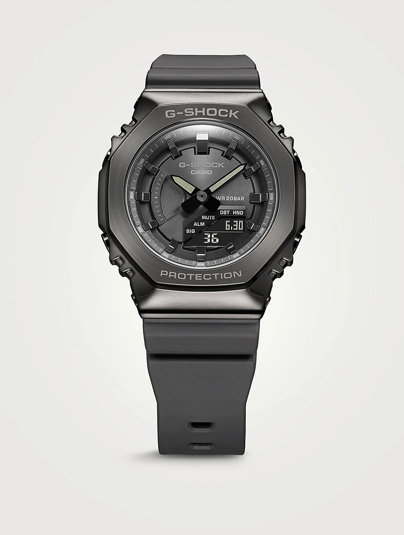 G-Shock Stainless Steel And Resin Slim Watch