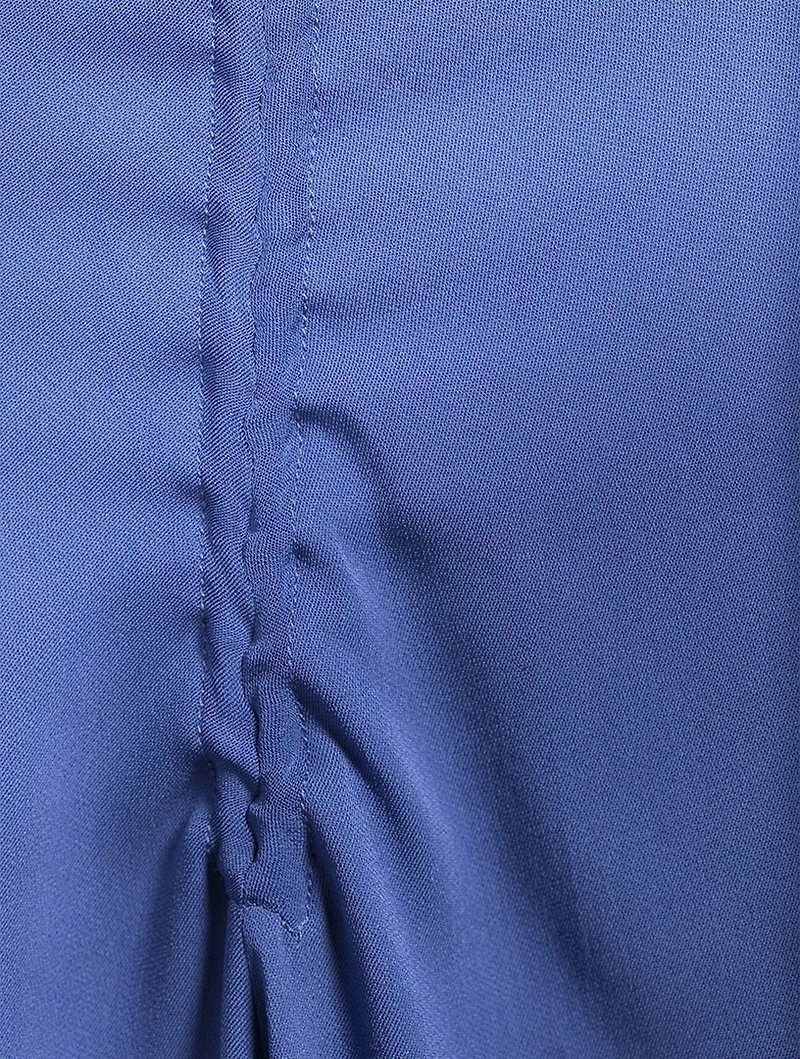 Ruched Maxi Skirt