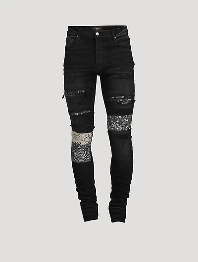 Vintage Bandana Artpatch Jeans