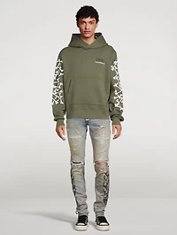 Bandana Flame Skinny Jeans
