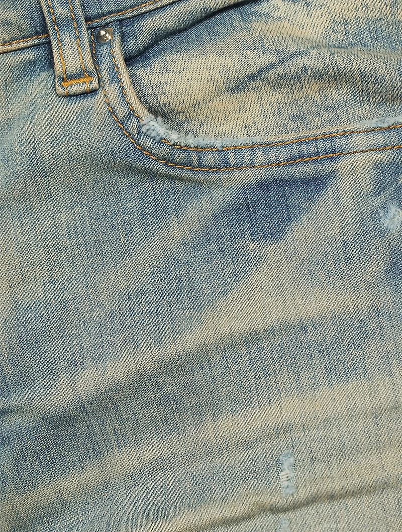 Bandana Flame Skinny Jeans