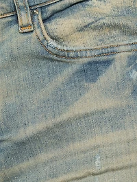 Bandana Flame Skinny Jeans