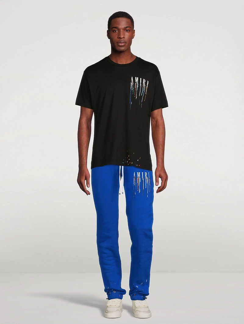 Paint Drip Core Logo Sweatpants
