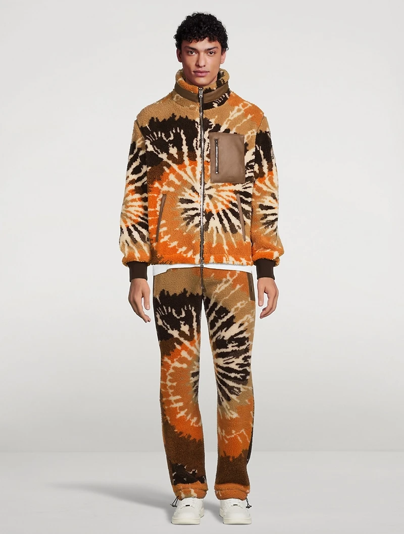 Tie Dye Track Jacket