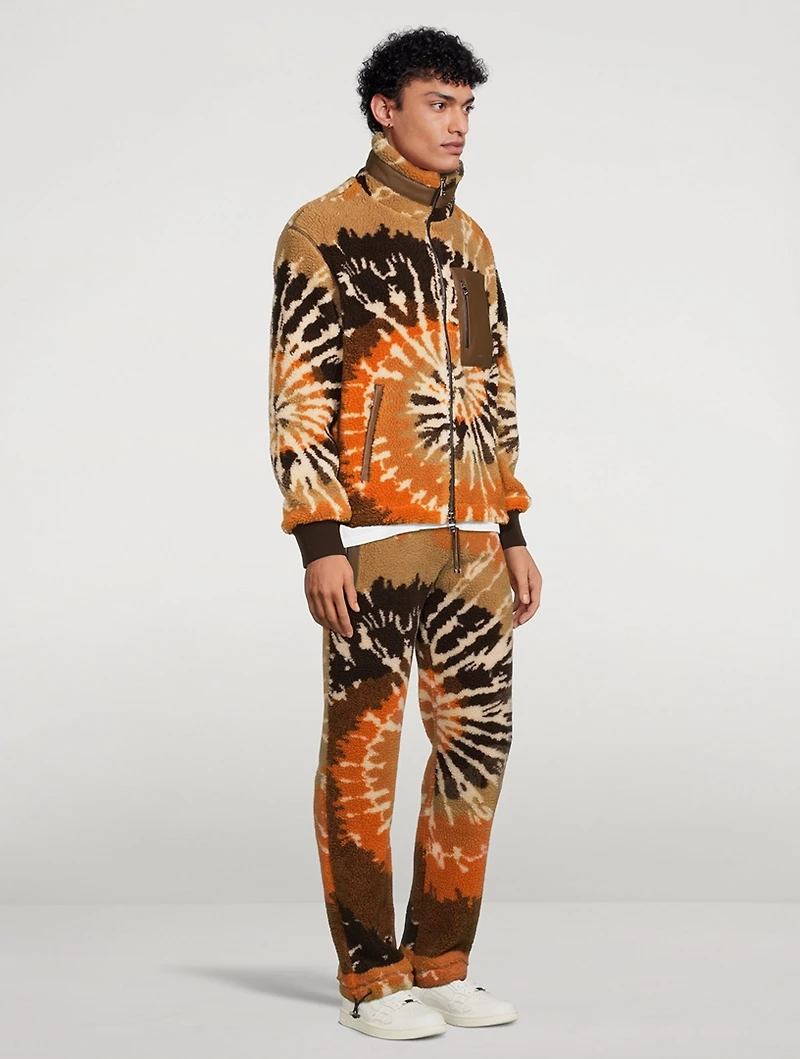 Tie Dye Track Jacket