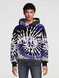 Tie Dye Polar Fleece Hoodie