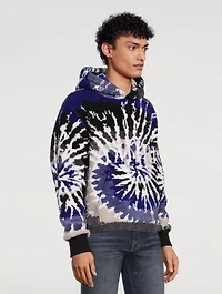 Tie Dye Polar Fleece Hoodie
