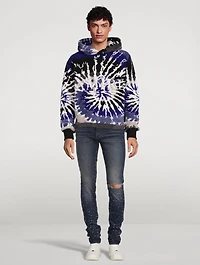 Tie Dye Polar Fleece Hoodie