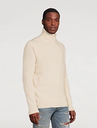 Cashmere Funnel-Neck Sweater