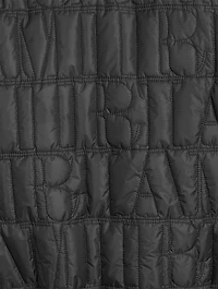 Quilted Logo Bomber Jacket