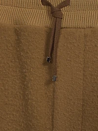 Wool-Blend Track Pants
