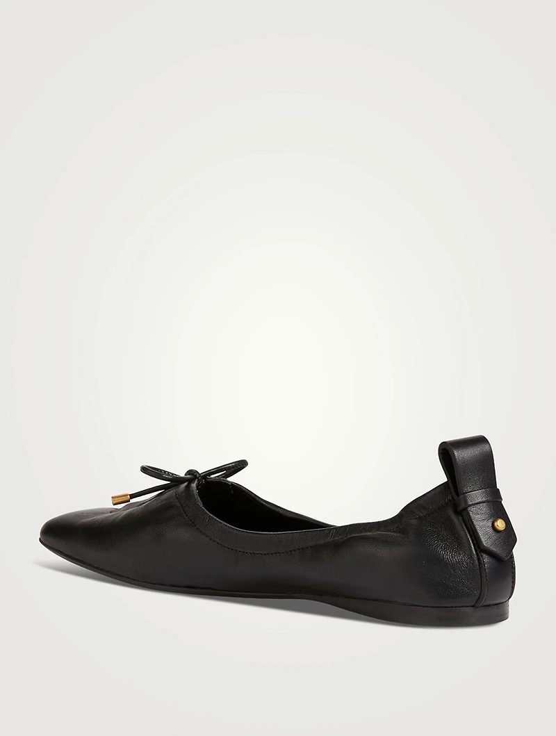 Le Sunset Leather Ballet Slippers